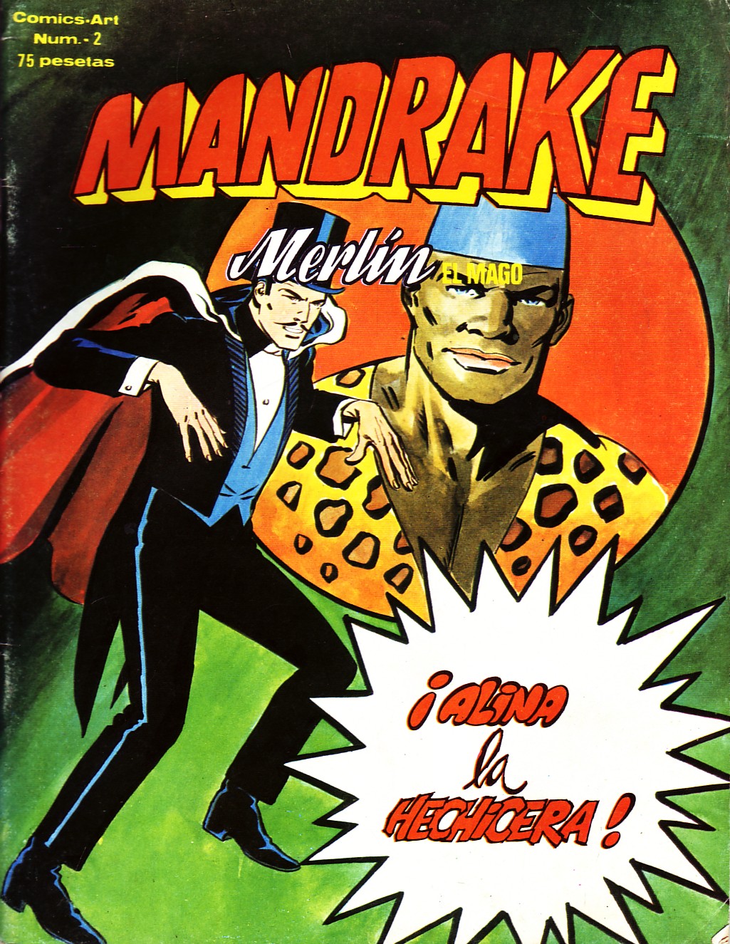 MANDRAKE MERLIN EL MAGO Nº 2
