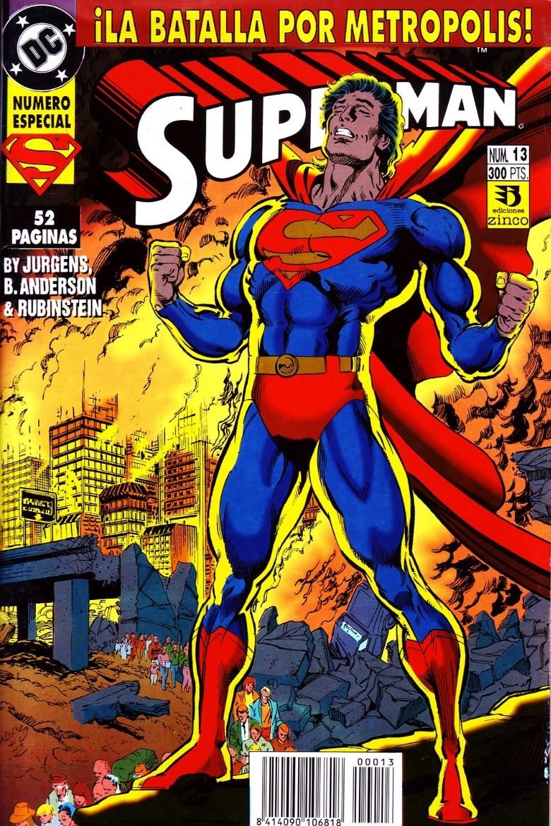 SUPERMAN Nº13 LA BATALLA POR METROPOLIS