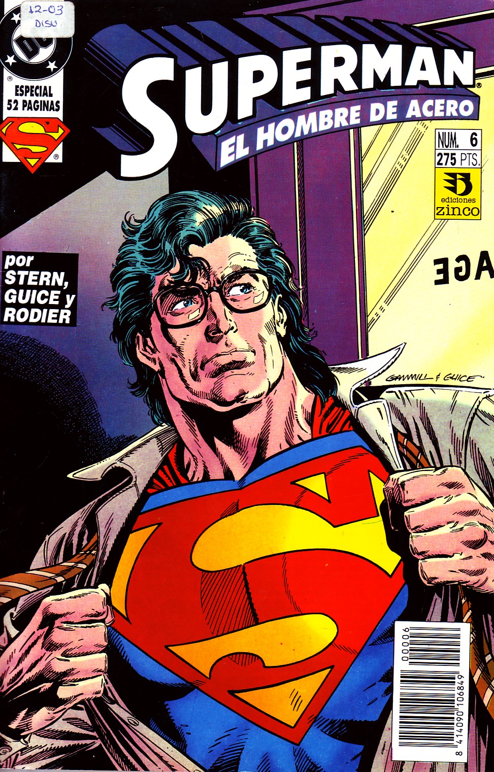 SUPERMAN Nº6 EL HOMBRE DE ACERO