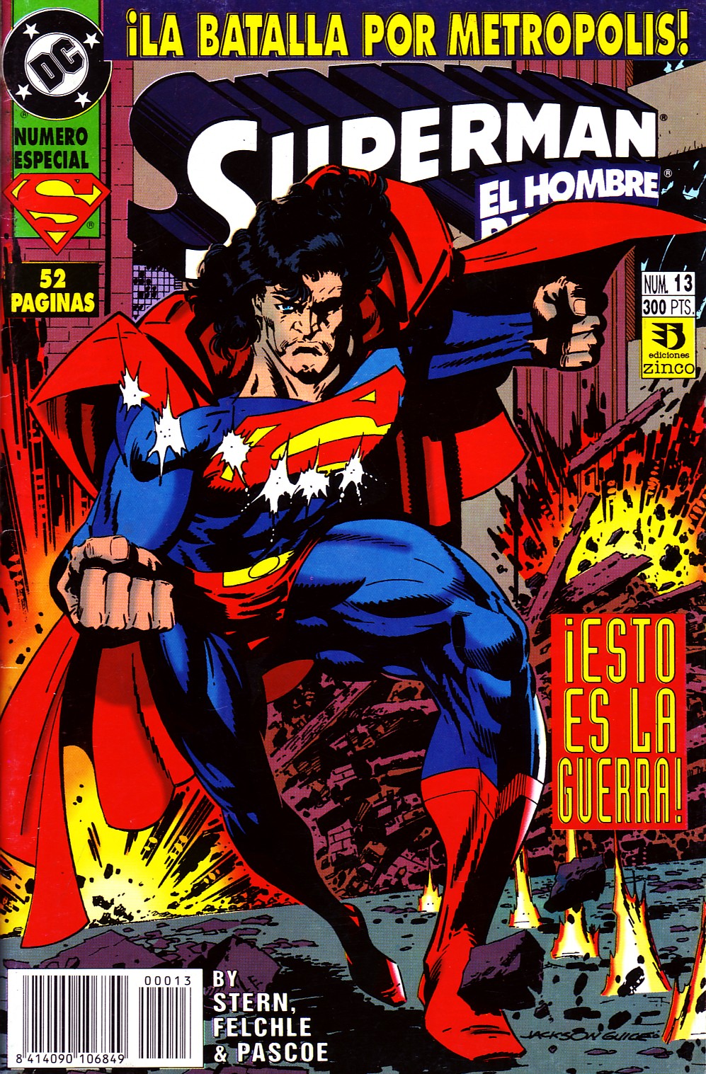 SUPERMAN Nº13 LA BATALLA POR METROPOLIS