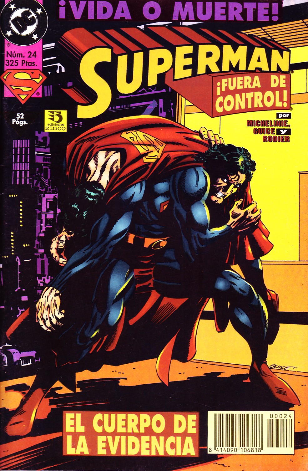 SUPERMAN Nº24 FUERA DE CONTROL
