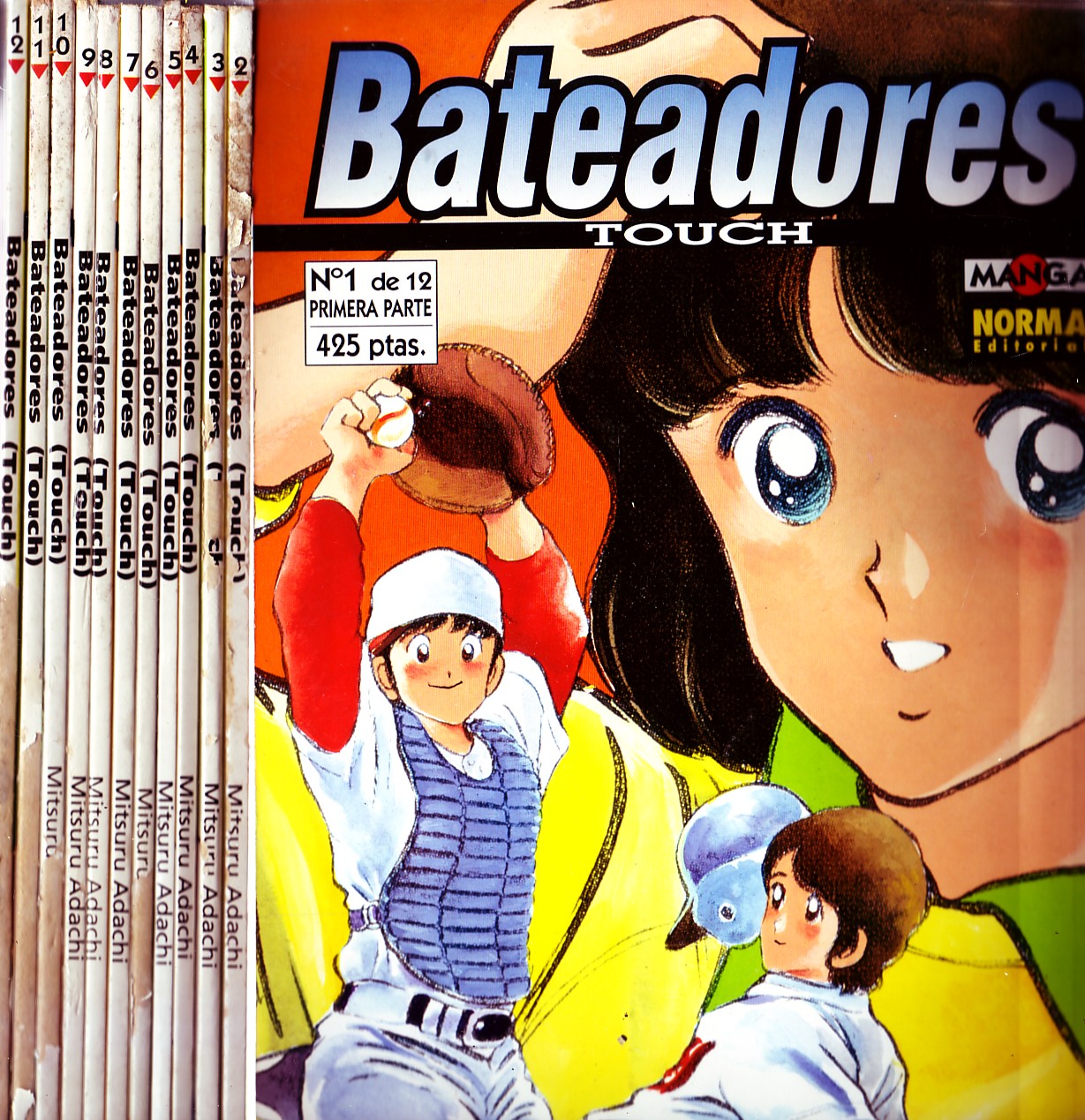 BATEADORES TOUCH DEL 1 AL 12