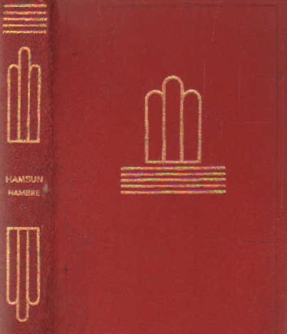 HAMBRE. HAMSUN, KUNT. CRISOL Nº 28, AGUILAR