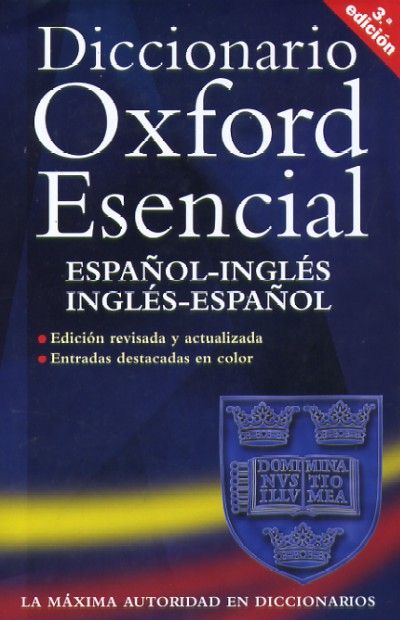 DICCIONARIO OXFORD ESENCIAL  ESPAÑOL-INGLES  INGLES-ESPAÑOL