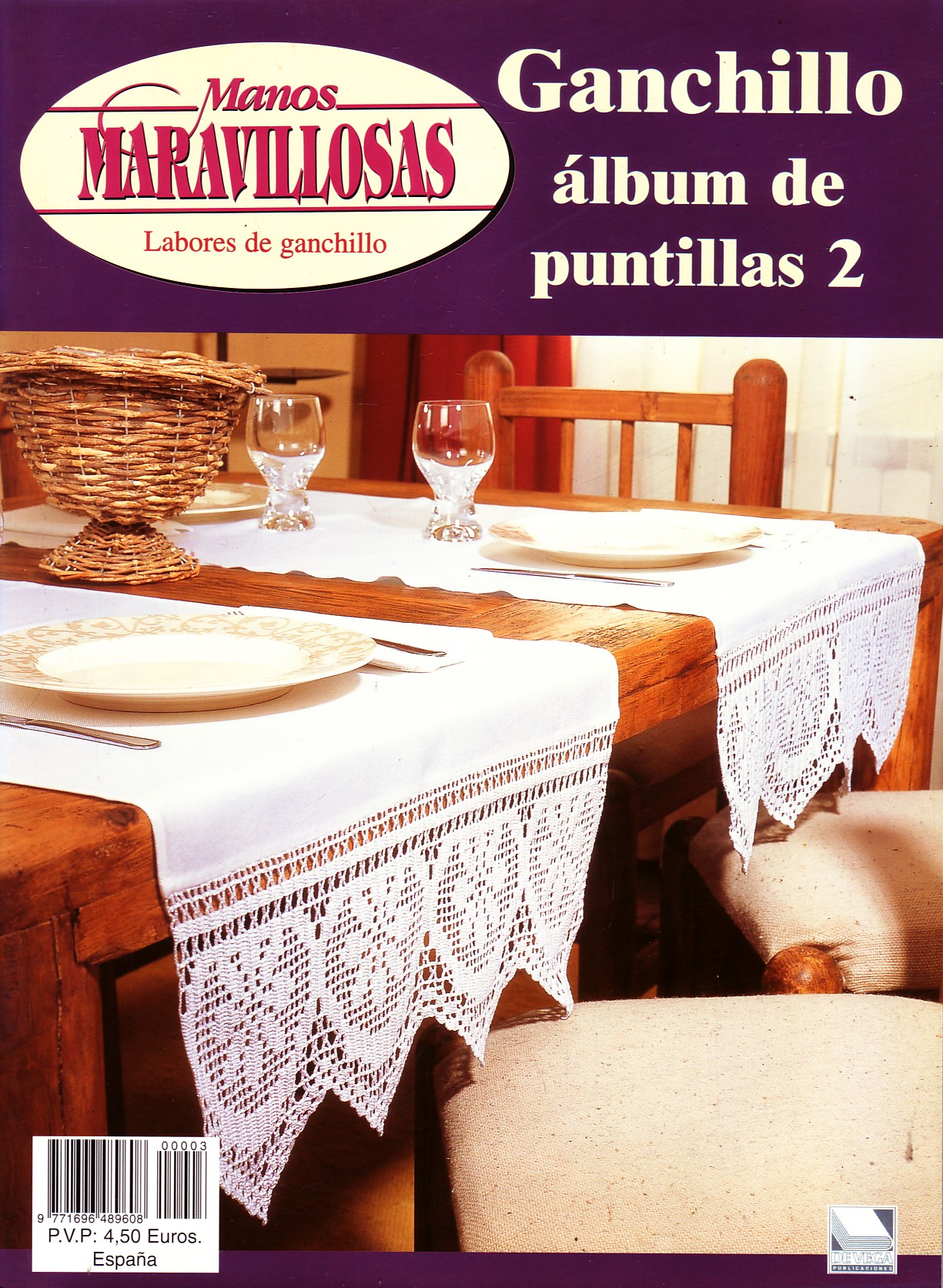 MANOS MARAVILLOSAS. GANCHILLO ALBUM DE PUNTILLAS 2