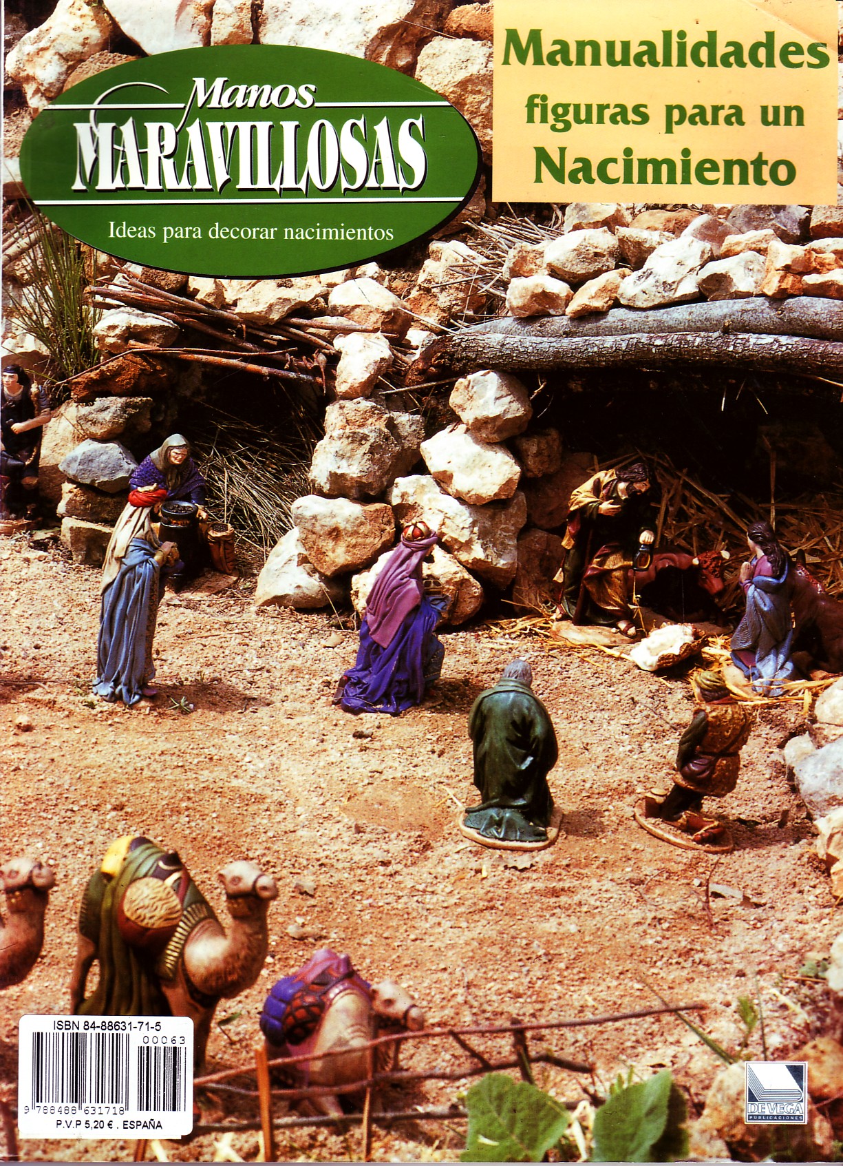 MANOS MARAVILLOSAS. MANUALIDADES FIGURAS PARA UN NACIMIENTO