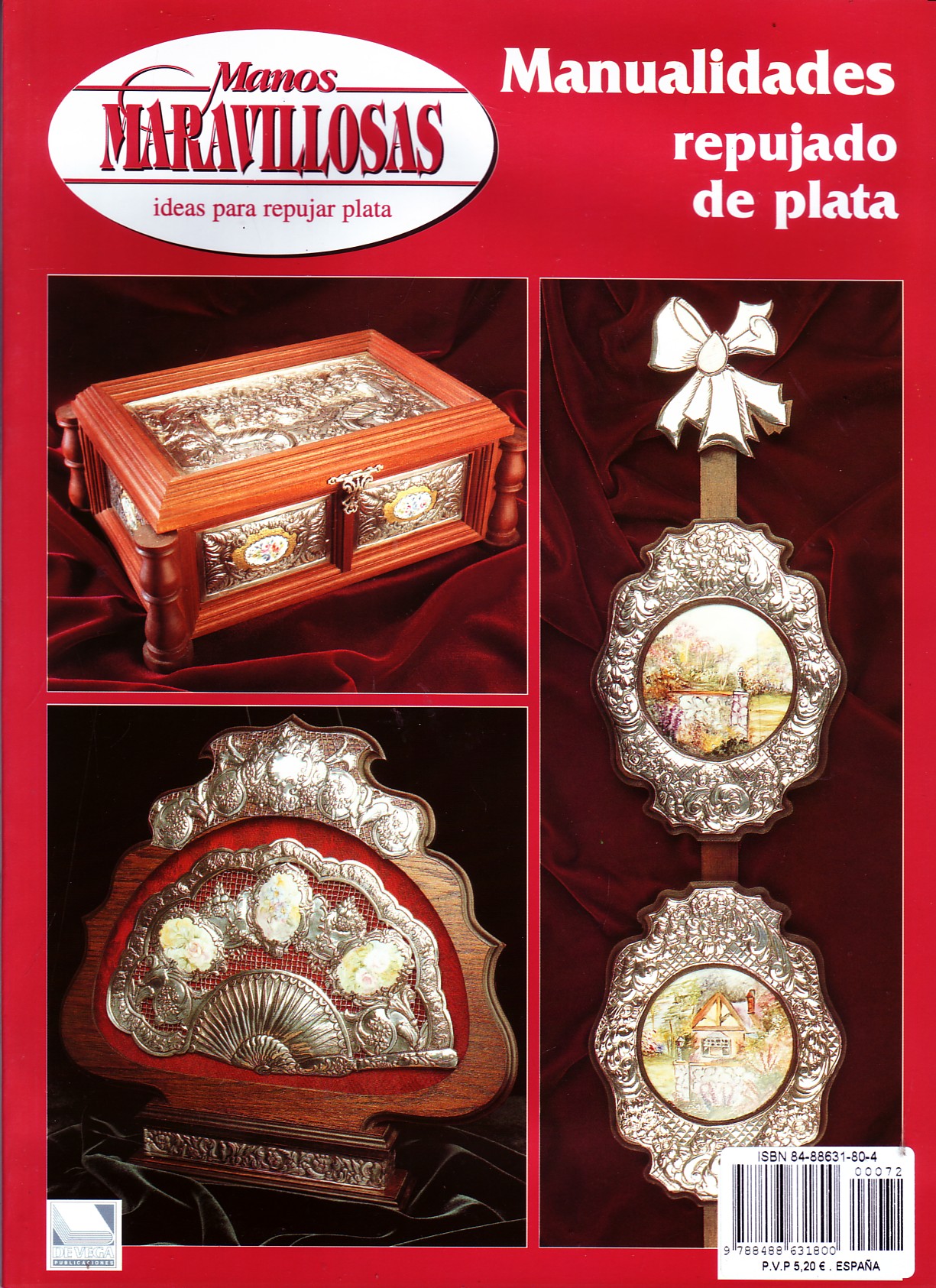 MANOS MARAVILLOSAS. MANUALIDADES REPUJADO DE PLATA