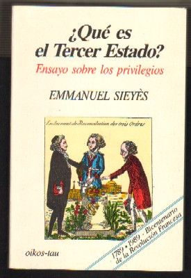 QUÉ ES EL TERCER ESTADO. ENSAYO SOBRE LOS PRIVILEGIOS