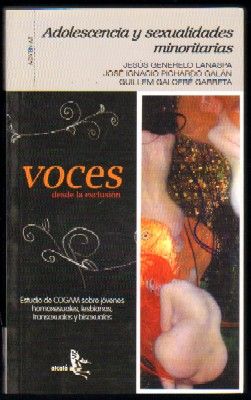 ADOLESCENCIA Y SEXUALIDADES MINORITARIAS. VOCES DESDE LA EXCLUSIÓN