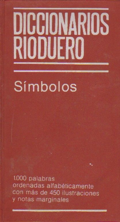 DICCIONARIOS RIODUERO. SIMBOLOS