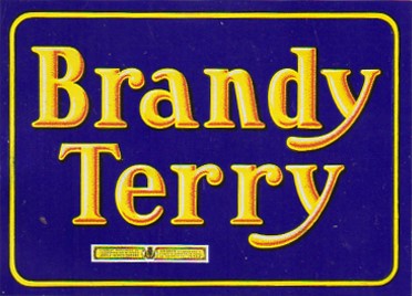 ETIQUETA DE BRANDY TERRY - JEREZ.