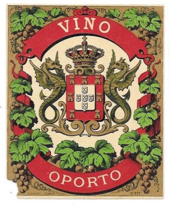 ETIQUETA DE VINO OPORTO