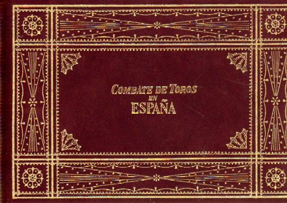 COMBATE DE TOROS EN ESPAÑA.