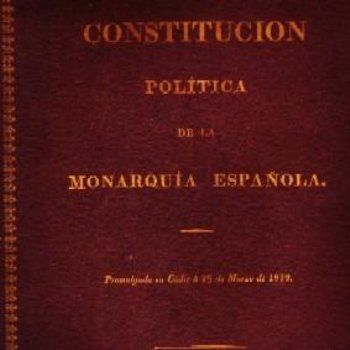 CONSTITUCION POLITICA DE LA MONARQUIA ESPAÑOLA.