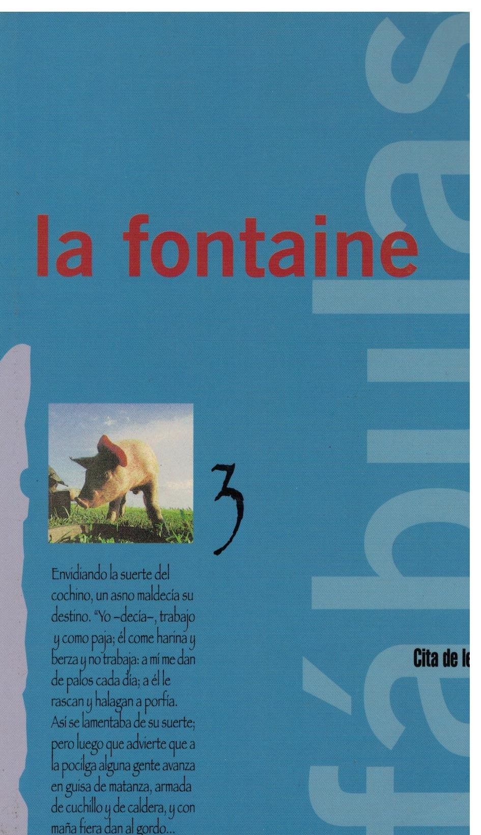 FABULAS: LA FONTAINE