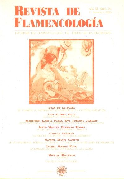 REVISTA DE FLAMENCOLOGIA. CATEDRA DE FLAMENCOLOGIA DE JEREZ DE LA FRA. Nº21