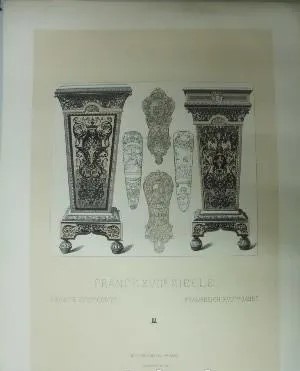 LITOGRAFIA DE ARTE: FRANCE XVll SIECLE