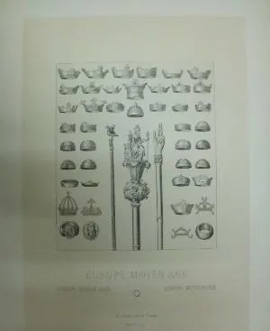 LITOGRAFIA DE ARTE: EUROPE MOYEN AGE