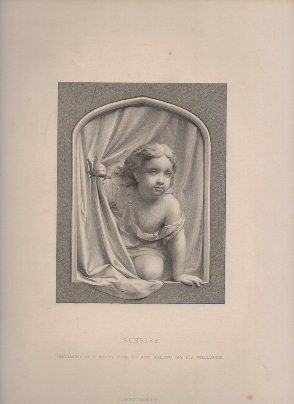 GRABADO DE ARTE. SUNRISE. E. ROFFE. ENGRAVE