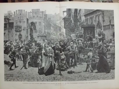 XILOGRAFIA: CONTRIBUCION DE GUERRA IMPUESTA A LA CIUDAD DE WISBY EN 1361….