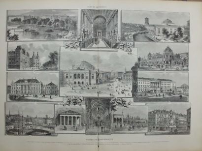 XILOGRAFIA: VISTAS DE COPENHAGUE, ILUSTRACION ARTISTICA