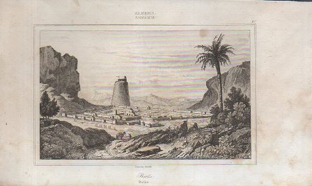 GRABADO VISTA DE ARMENIA DE BETLIS