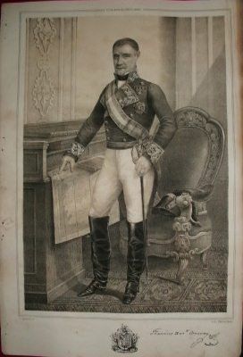LITOGRAFIA MILITARES. FCO. RAMIREZ CONVAY. LIT. J.J. MARTINEZ. 39,5x26,5 CM.