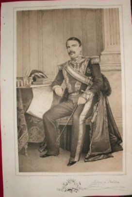 LITOGRAFIA MILITARES. ANTONIO DE VIBIRTONDO. LIT. J. DONON. 39,5x26,5 CM.