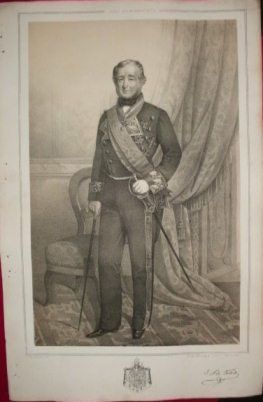 LITOGRAFIA MILITARES. A. DE TOLEDO. LIT. S. GONZALEZ. 39,5x26,5 CM.