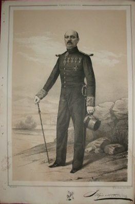 LITOGRAFIA MILITARES. FELIPE MECHIDAI. LIT. S. GONZALEZ. 39,5x26,5 CM.