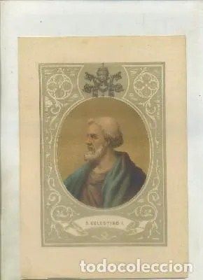 CROMOLITOGRAFIA DE PAPAS. S. CELESTINO l