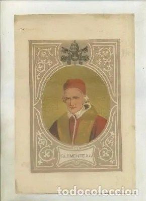 CROMOLITOGRAFIA DE PAPAS. CLEMENTE Xl