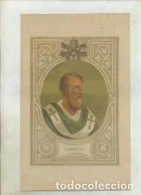 CROMOLITOGRAFIA DE PAPAS. CLEMENTE lll
