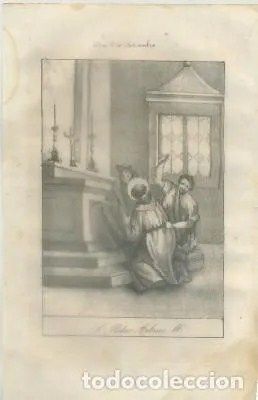 LITOGRAFIA DE RELIGION: S. PEDRO ARBUES M.
