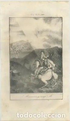 GRABADO MUJERES DE LA BIBLIA. BETHSABE. AÑO 1850-60