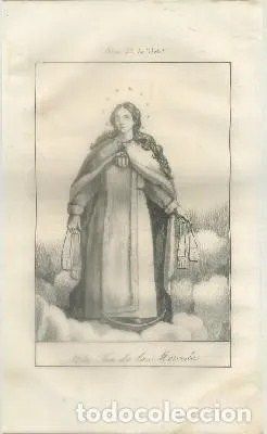 GRABADO MUJERES DE LA BIBLIA. DALILA. AÑO 1850-60