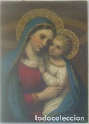 GRABADO MUJERES DE LA BIBLIA. LA PITONIA DE ENDOR. AÑO 1850-60