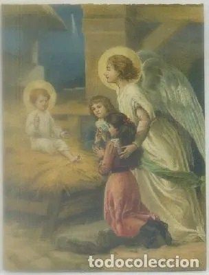 CROMOLITOGRAFIA RELIGIOSA: AÑO 1900 APROX.
