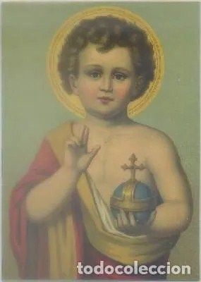 CROMOLITOGRAFIA RELIGIOSA: AÑO 1900 APROX.