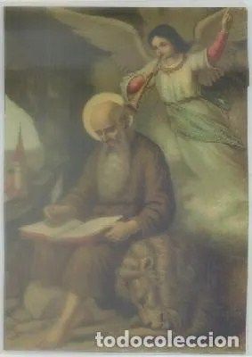 CROMOLITOGRAFIA RELIGIOSA: AÑO 1900 APROX.