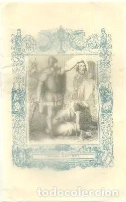 LITOGRAFIA RELIGIOSA: SAN NICASIO. OBISPO Y MARTIR