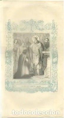 LITOGRAFIA RELIGIOSA: SAN EUGENIO l. ARZOBISPO Y MARTIR