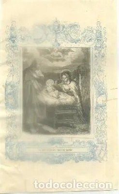 LITOGRAFIA RELIGIOSA: LA NATIVIDAD DE NUESTRO SEÑOR