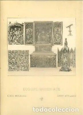 LITOGRAFIA RELIGIOSA: EUROPE. MOYEN-AGE