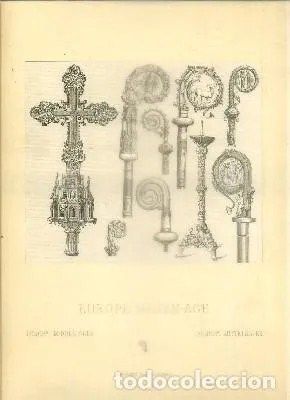 LITOGRAFIA RELIGIOSA: EUROPE. MOYEN-AGE