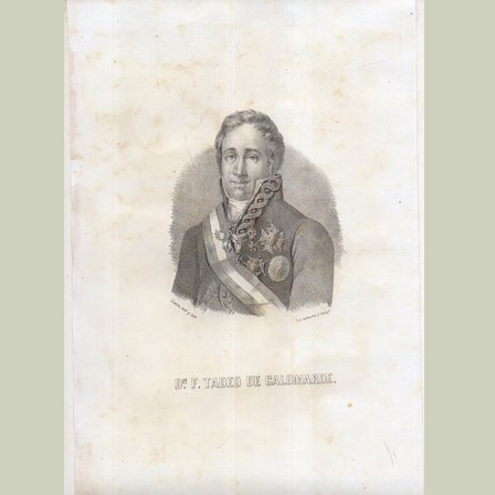 LITOGRAFIAS RETRATO. D. F. TADEO DE CALOMARDE
