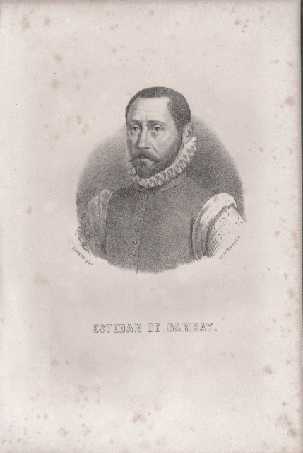 LITOGRAFIA DE ESTEBAN DE GARIBAY 1850. LITOGRAFIA DE RUBIO Y CIA