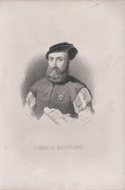 LITOGRAFIA DE FERNANDO MAGALLANES. 1850. LITOGRAFIA DE RUBIO Y CIA