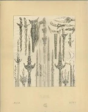 LITOGRAFIA TIPOS Y COSTUMBRES. ASIE
