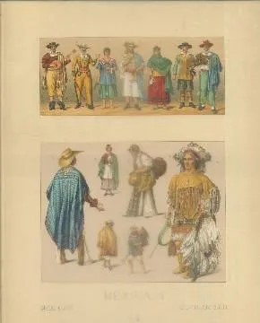 LITOGRAFIA TIPOS Y COSTUMBRES. MEXICAIN